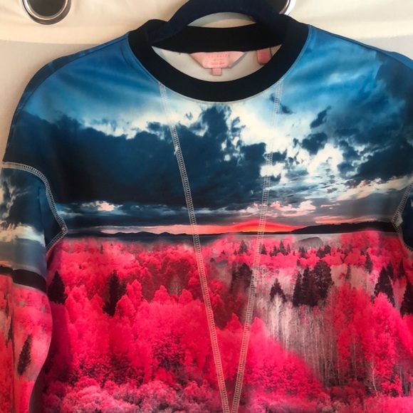 Ted Baker Graphic Sweater size 0 - Picture 3 of 5